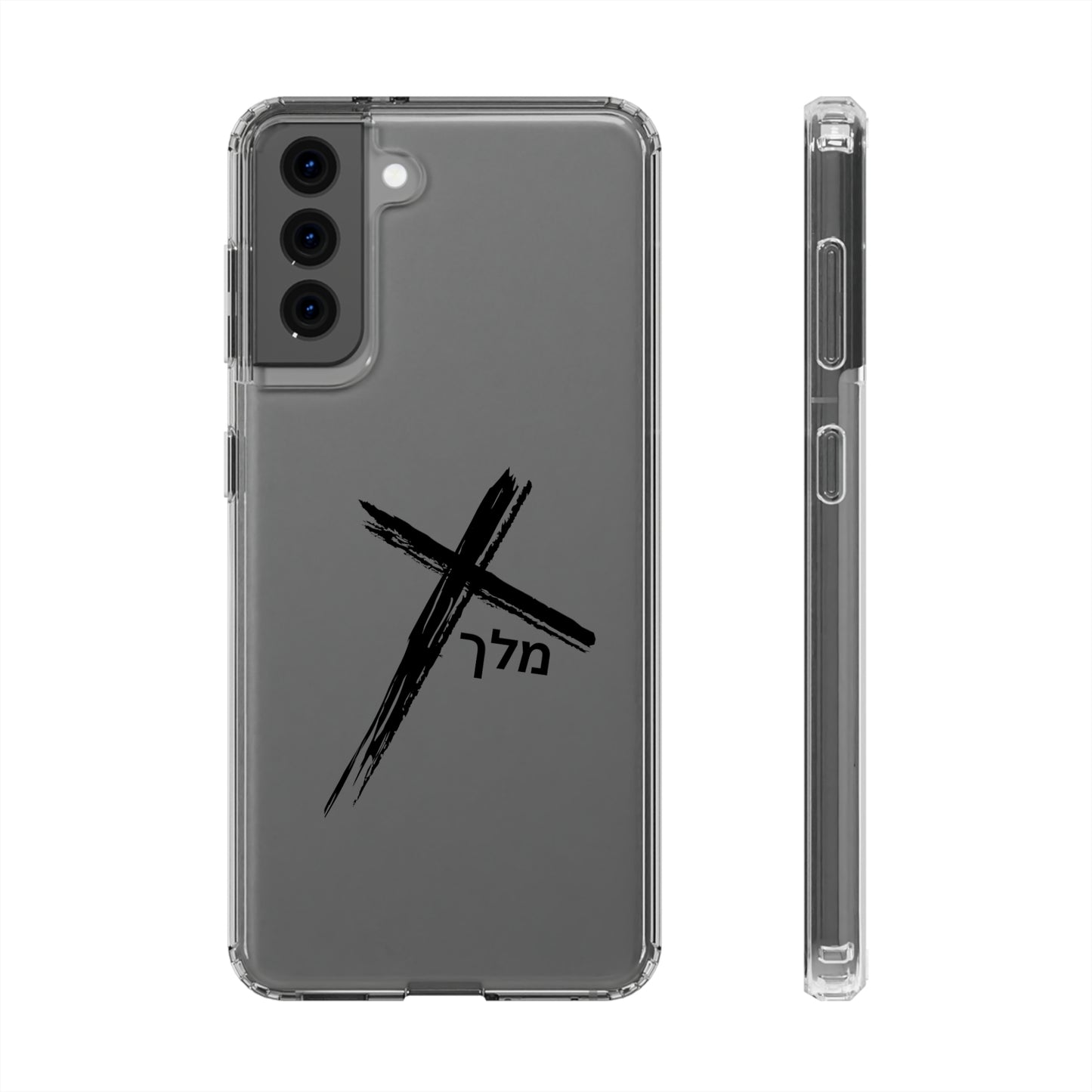 Cross logo phone case (black)