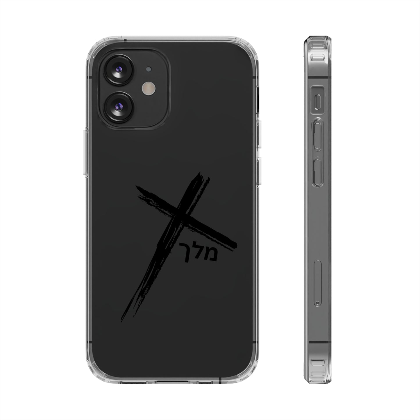 Cross logo phone case (black)