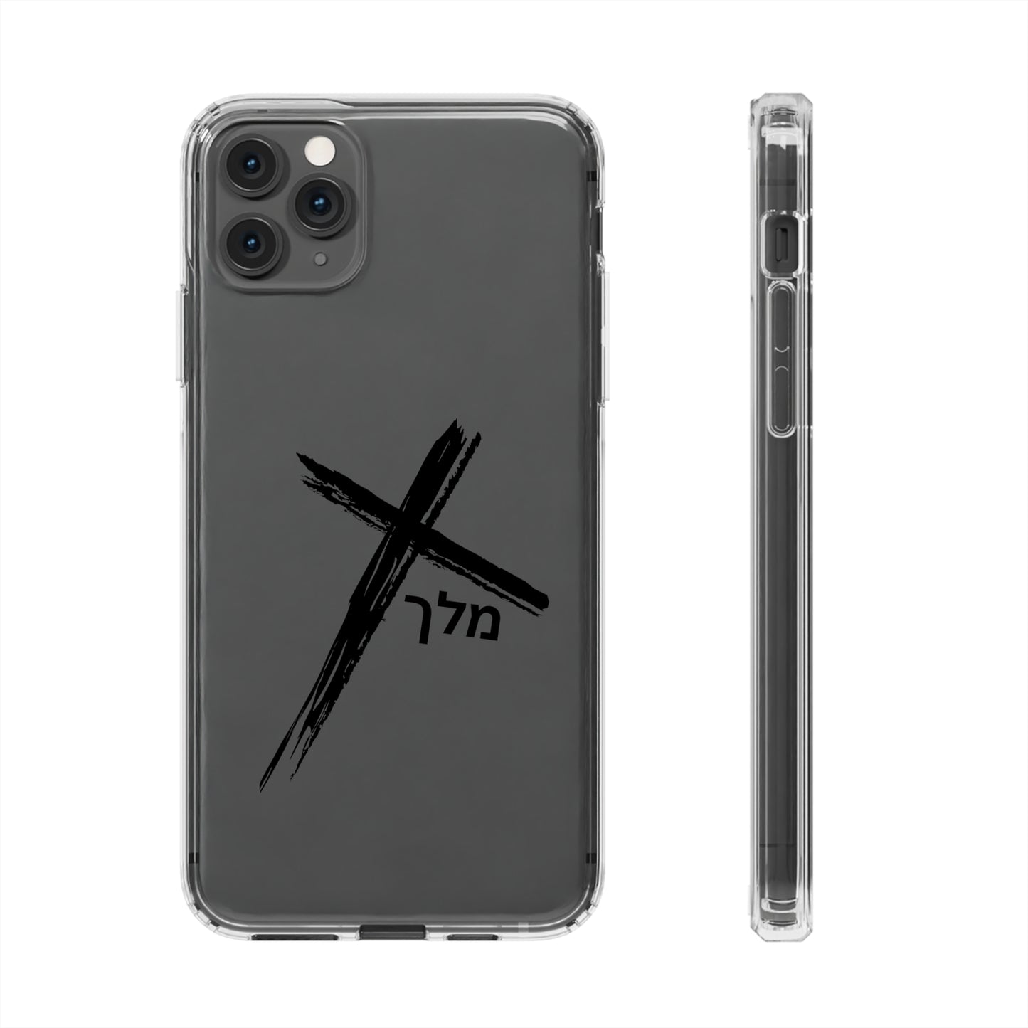 Cross logo phone case (black)