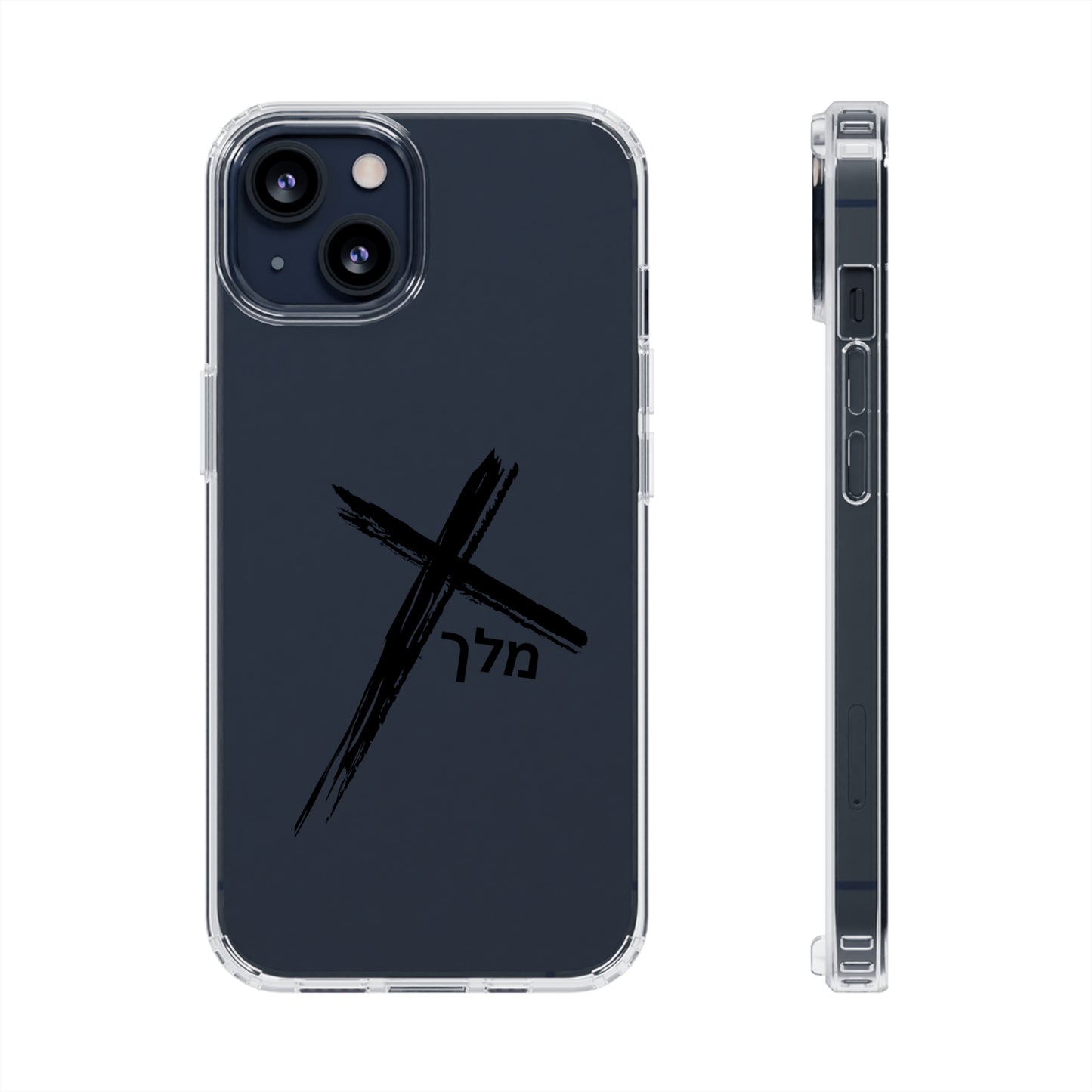 Cross logo phone case (black)